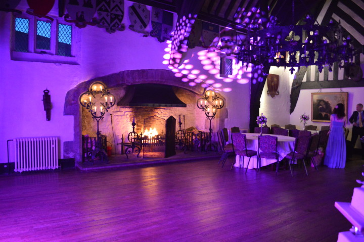 Samlesbury Hall wedding DJ Davesdisco 